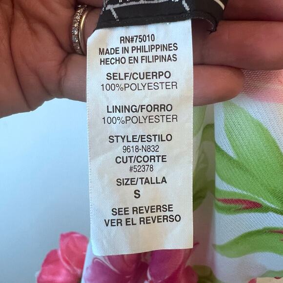 Vtg Y2K Fairycore Halter Pink Chiffon Midi Dress Asymmetrical Ruffled S 2000s - Picture 8 of 9